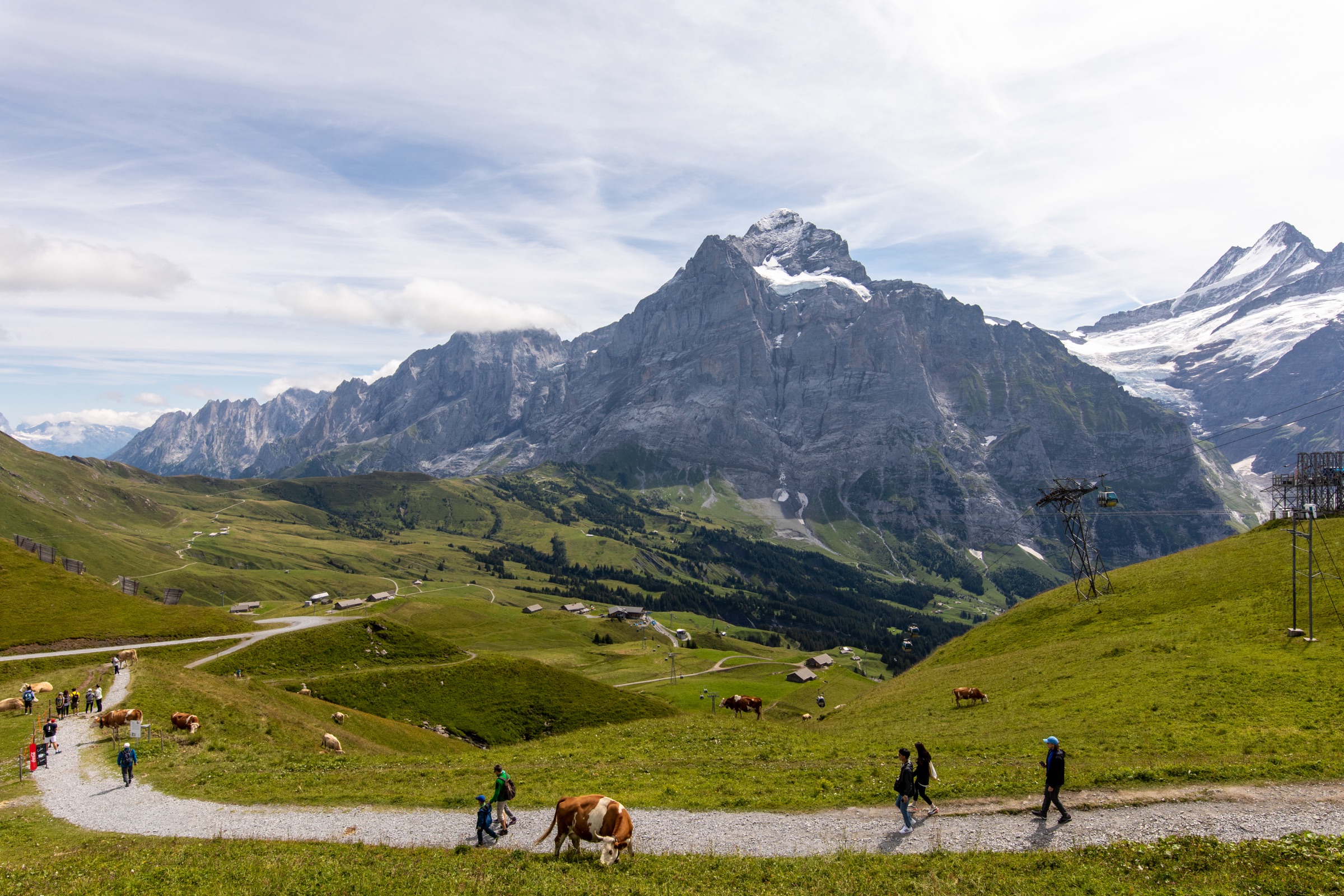 Original photography from our Interlaken and Grindelwald visits