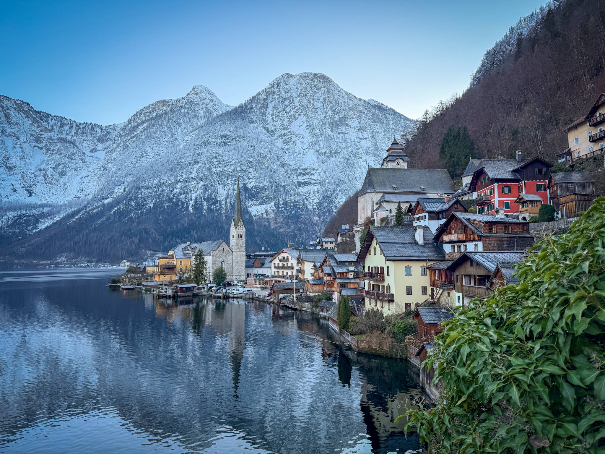 Original photography from our Lake Bled and Hallstatt visits